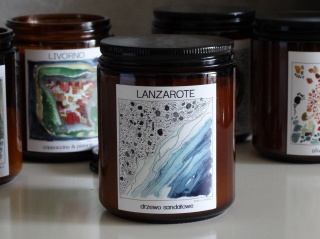 Świeca LANZAROTE