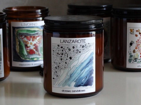 Świeca LANZAROTE