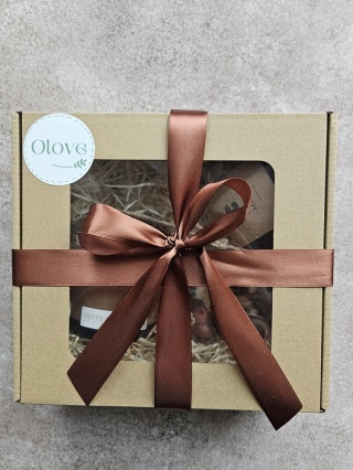 Zestaw świąteczny z czekoladką